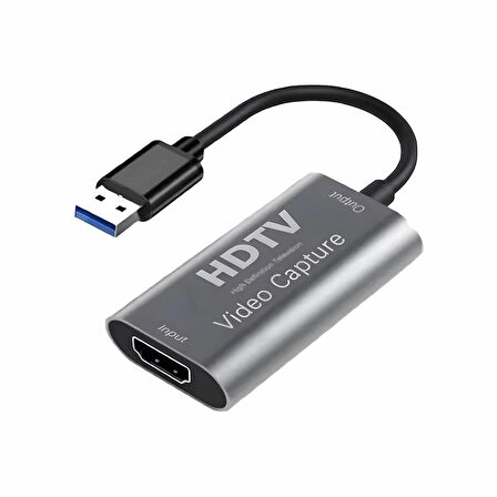 Forzacase USB TO HDMI Adaptör 1080P 60hz Görüntü Aktarıcı Kablo Adaptör - FC825