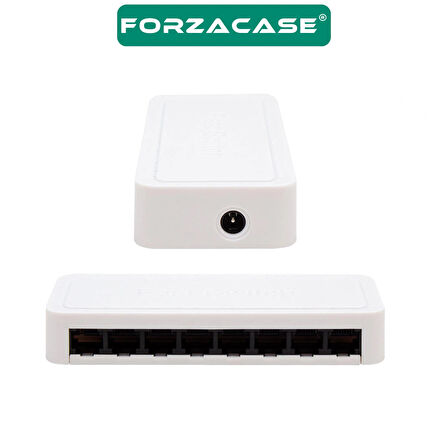 Forzacase 8 Port 100 Mbps Ethernet Switch Hub Çoklayıcı - FC830