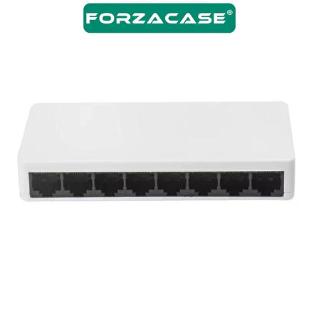 Forzacase 8 Port 100 Mbps Ethernet Switch Hub Çoklayıcı - FC830