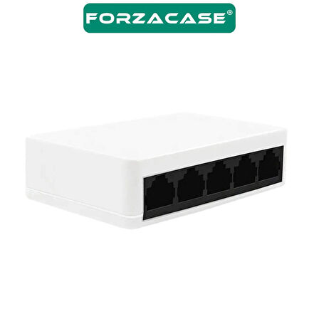 Forzacase 5 Port 100 Mbps Ethernet Switch Hub Çoklayıcı - FC831