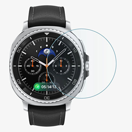 Forzacase Samsung Galaxy Watch 8 Classic 46mm ile uyumlu Temperli Kırılmaz Cam Ekran Koruyucu FC861