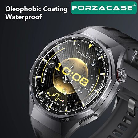 Forzacase Huawei Watch GT6 Pro 46mm ile uyumlu Temperli Kırılmaz Cam Ekran Koruyucu - FC861