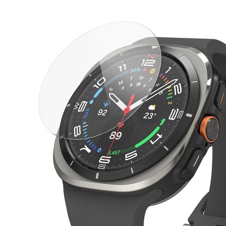 Forzacase Samsung Galaxy Watch Ultra2 ile uyumlu Temperli Kırılmaz Cam Ekran Koruyucu FC861