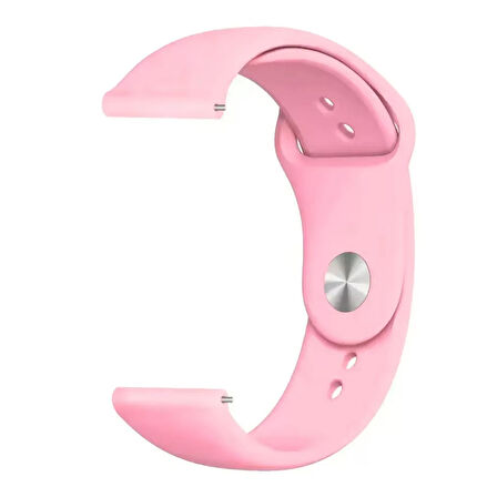 Forzacase Huawei Watch 3 / 3 Pro ile uyumlu Yumuşak Jel Şık Silikon Kordon Kayış - FC875