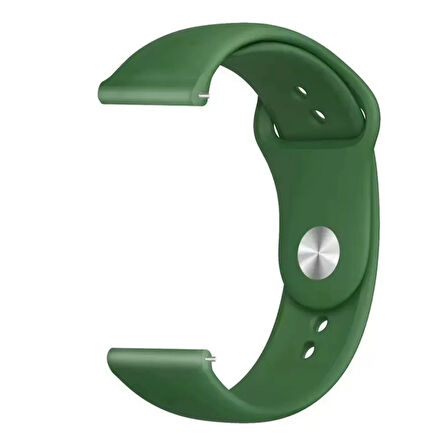 Forzacase Xiaomi Redmi Watch 5 Lite ile uyumlu Yumuşak Jel Şık Silikon Kordon Kayış - FC875