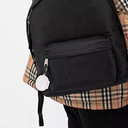 Forzacase Huawei Freebuds 7i ile uyumlu Şeffaf Anahtar Askılıklı Bluetooth Kulaklık Kılıfı - FC927