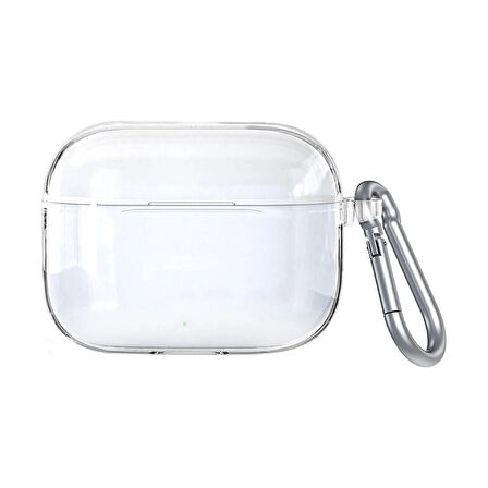 Forzacase Huawei Freebuds Se 4 ile uyumlu Şeffaf Anahtar Askılıklı Bluetooth Kulaklık Kılıfı - FC927