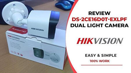Hikvision DS-2CE16D0T-EXIPF Bullet 2 MP 2.8mm Lens Güvenlik Kamerası