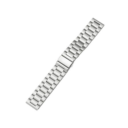 Forzacase 18mm Akıllı Saatler ile uyumlu Metal Baklalı Kordon Kayış - FC964