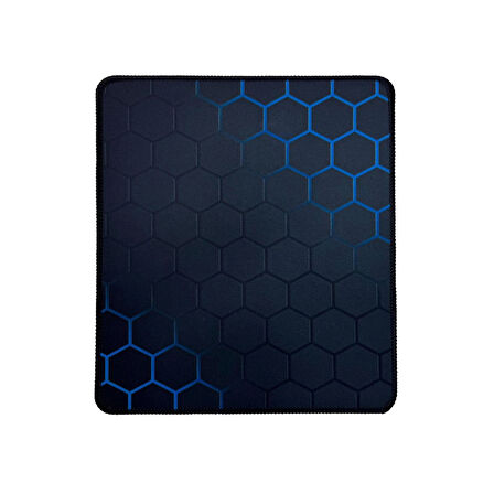 Forzacase Kaydırmaz Silikon Tabanlı Mat Mouse Pad 30 x 25 cm Altıgen Baskılı - FC986