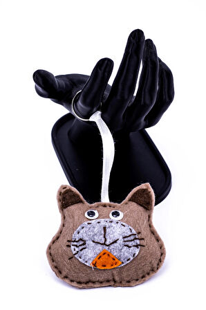 Keçe Figürlü Anahtarlık