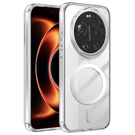 Forzacase Xiaomi 15 Ultra ile uyumlu ClearMag Serisi Magsafe Özellikli Kristal Şeffaf Sert PC Kılıf