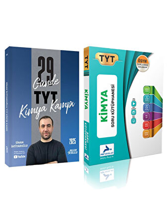 Parlayan Proje TYT Kimya Kampı ve PRF TYT Kimya Soru Kütüphanesi 2 li Set