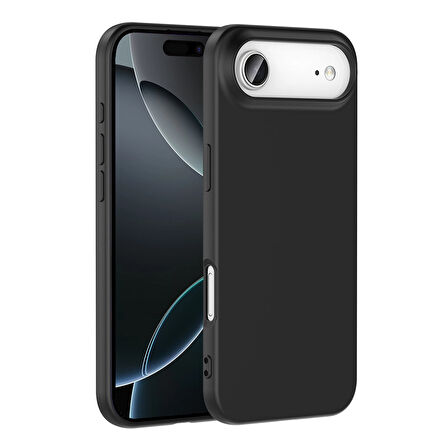 Forzacase iPhone 17 Air ile uyumlu Liquid Serisi İçi Kadife Lansman Silikon Kılıf