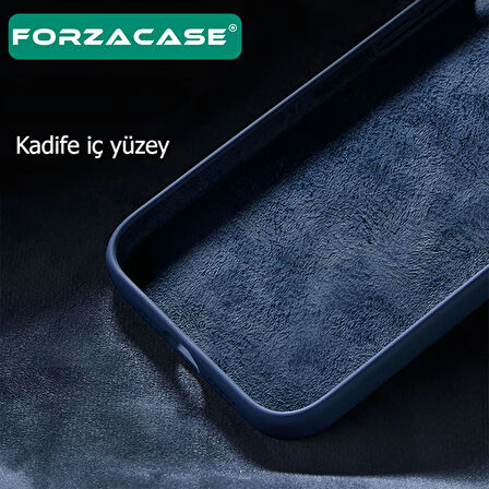 Forzacase iPhone 17 Pro ile uyumlu Liquid Serisi İçi Kadife Lansman Silikon Kılıf