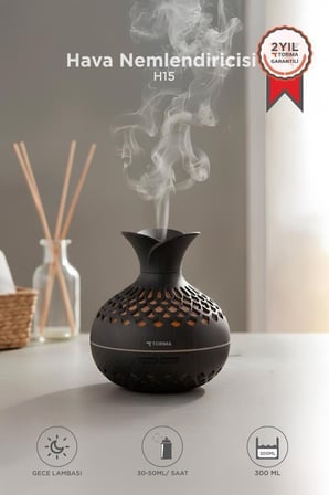 Premium Yatak Odası Oda Kokusu Aydınlatma H15 Flower Koyu Kahverengi 300 ML