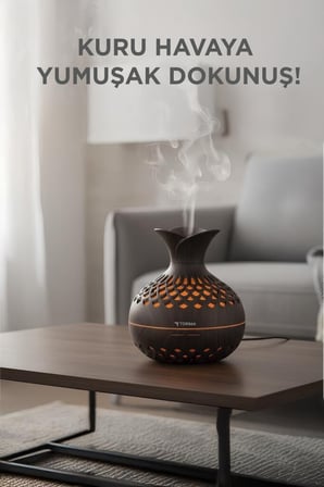 Premium Yatak Odası Oda Kokusu Aydınlatma H15 Flower Koyu Kahverengi 300 ML