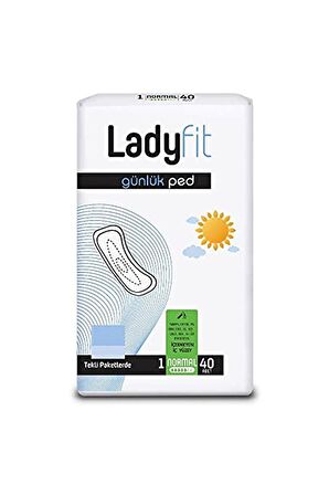 Ladyfit Günlük Ped Süper Normal 40 Ped