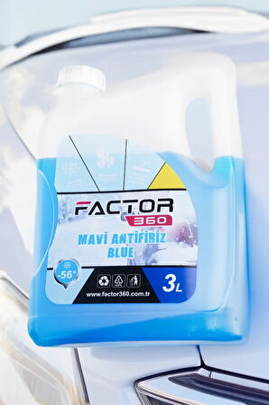 Factor360 -56°C Mavi Antifriz 3 L