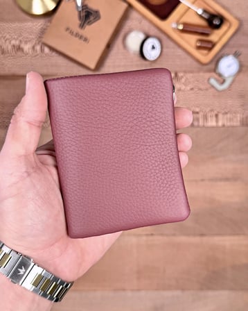 Hakiki Deri Yumuşak Cüzdan – Bordo | 2140
