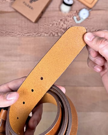 Erkek Kemer – Taba Eskitme Hakiki Deri, Günlük Kullanım Uyumlu