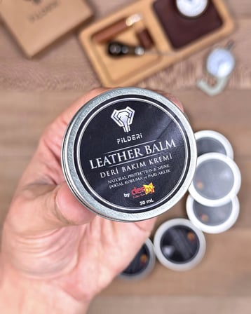 Hakiki Deri Bakım Kremi Metal Kutulu 30 ml