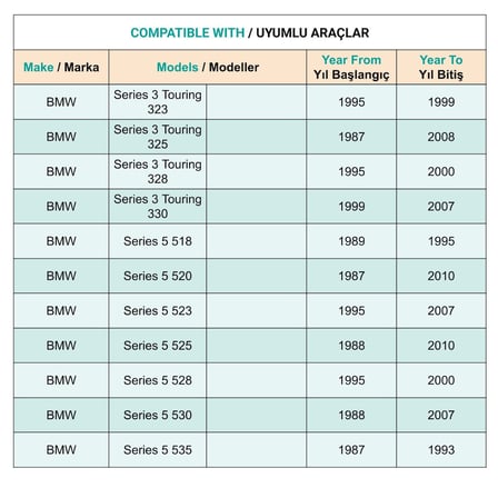 BMW 5 Serisi 518 520 523 528 530 535 540 545 550 M5 için Otomatik Vites Fren Pedal Lastiği