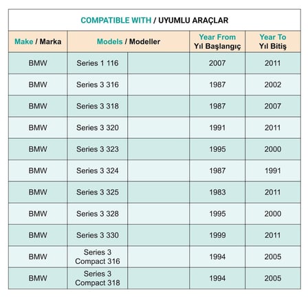 BMW 1 Serisi 116 3 Serisi 316 318 320 323 324 325 328 330 için Otomatik Vites Fren Pedal Lastiği