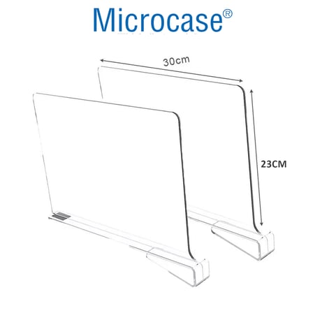 Microcase 2 li Gardop Eşya Elbise ve Genel Kullanım Düzenleyici Alan Bölümleyici SET 30X23 CM AL5709