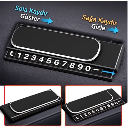 Kayar Kapaklı Torpido Üstü Fosforlu Numaratör