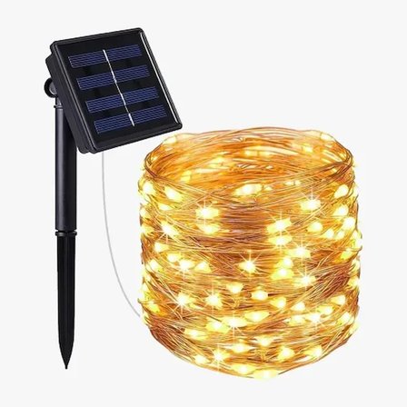 Marsilyan Solar Peri Led Gün Işığı 15 Metre 100 LED Hediyelik Ürün