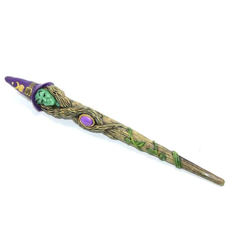 Marsilyan Sihirli Asa Hediyelik Ürün Polyester Cadı Temalı Çok Renkli 7.5 cm 170 gr