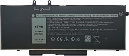 Dell Inspiron 7791 7506 7706 7590 7591 2-in-1 Batarya A+++ Pil