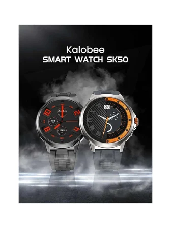 KALOBEE SK50 PRO AKILLI SAAT ÇİFT KORDON YUKSEK BATARYA SESLİ GÖRÜŞME