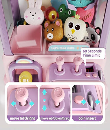 Oyuncak Tutma Makinesi Claw Machine