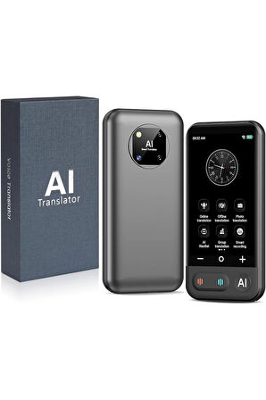 Z16 150 Çevrimiçi Çeviri 20 Çevrimdışı Metin Ses Fotoğraf Çevirisi, Her Dil İçin Yapay Zeka Çevirme