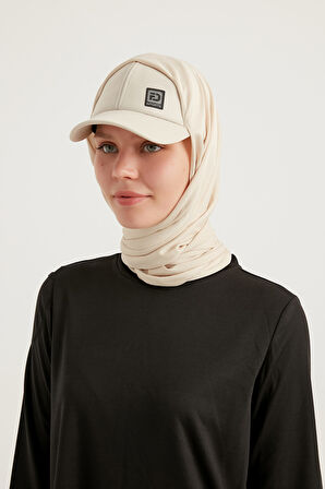 STYLE-HIJAB Kepli Spor Şal – Bej