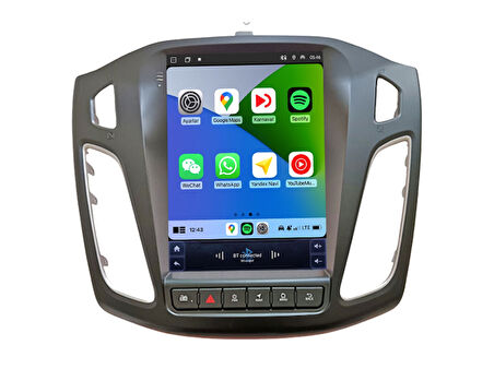 Ford Focus 3/4 Tesla Multimedya (2012-2018) 2 GB RAM 32 GB Hafıza 4 Çekirdek Nakamichi