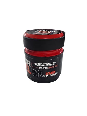 Fix Egoiste Hair Gel 09 Ultrastrong Saç Jölesi 500 ml - Keratin & ProV Complex Ekstra Güçlü Tutuş 2'li Set
