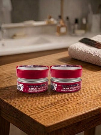 Fix Egoiste Glued Wax Fiber Control Saç Vaksı 150 ml - Keratin & ProV Complex Ekstra Güçlü Örümcek Vaks 2'li Set