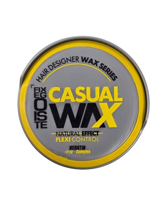 Fix Egoiste Casual Wax Natural Effect Saç Vaksı 150 ml - Keratin & ProV Complex Esnek Kontrol Vaks 2'li Set