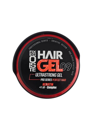 Fix Egoiste Hair Gel 09 Ultrastrong Saç Jölesi 500 ml - Keratin & ProV Complex Ekstra Güçlü Tutuş 3'lü Set