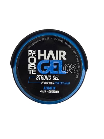 Fix Egoiste Hair Gel 08 Strong Gel Saç Jölesi 500 ml - Keratin & ProV Complex Güçlü Tutuş 3'lü Set