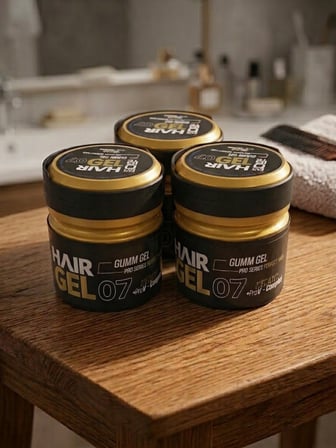 Fix Egoiste Hair Gel 07 Gumm Gel Saç Jölesi 500 ml - Keratin & ProV Complex Sakız Efektli Şekillendirici 3'lü Set