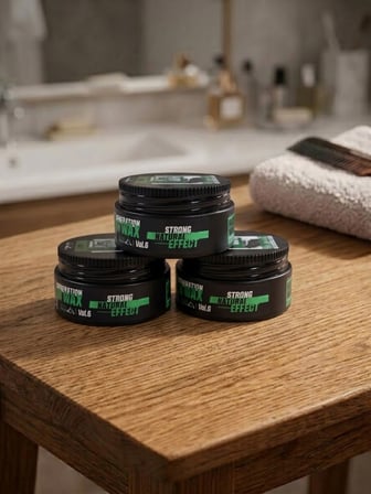 Fix Egoiste Hair Wax Vol.6 Strong Natural Effect Saç Vaksı 150 ml - Doğal Etki Güçlü Tutuş Wax 3'lü Set