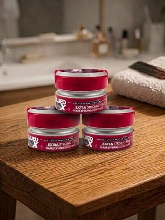Fix Egoiste Glued Wax Fiber Control Saç Vaksı 150 ml - Keratin & ProV Complex Ekstra Güçlü Örümcek Vaks 3'lü Set