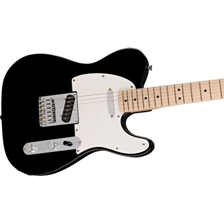 Squier Sonic Telecaster Akçaağaç Klavye Siyah  Elektro Gitar