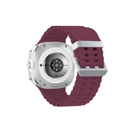Watch 7 Ultra Kr417 Rug Silikon Kordon - Mor iegxx