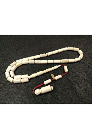 Furkan Gül Usta Eseri Imzalı El Boy Kalem Oyma Balina Kemiği Sertifikalı 4071