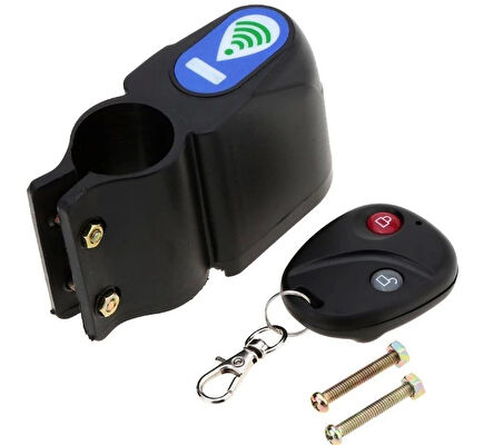 UZAKTAN KUMANDALI BİSİKLET ALARM KİLİDİ
